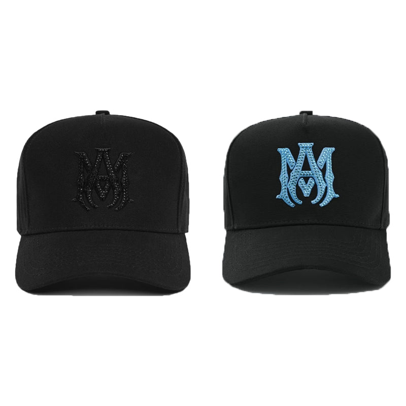 AMIRI MA CRYSTAL CANVAS HAT