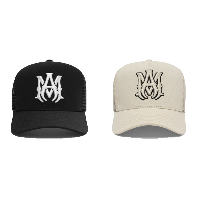 AMIRI MA Logo Trucker Hat