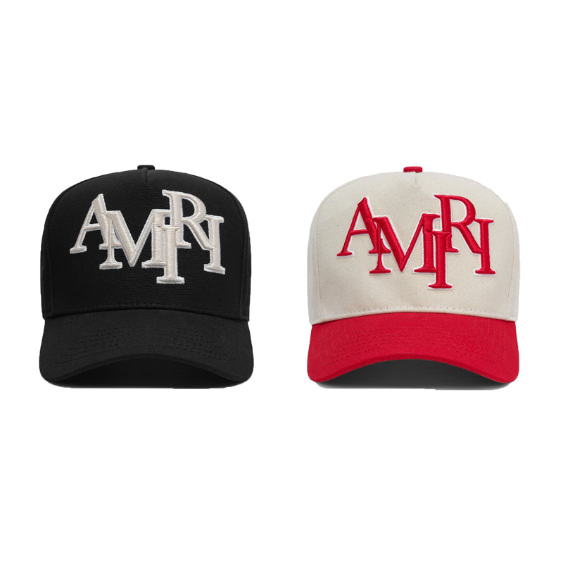 AMIRI STAGGERED AMIRI CANVAS HAT