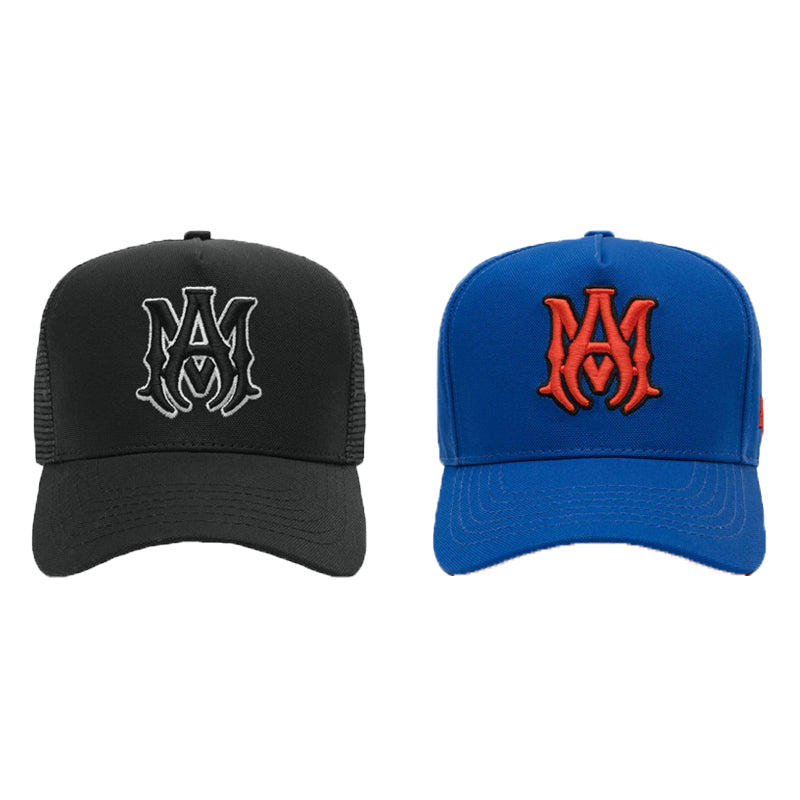 AMIRI MA STAGGERED AMIRI FULL CANVAS HAT