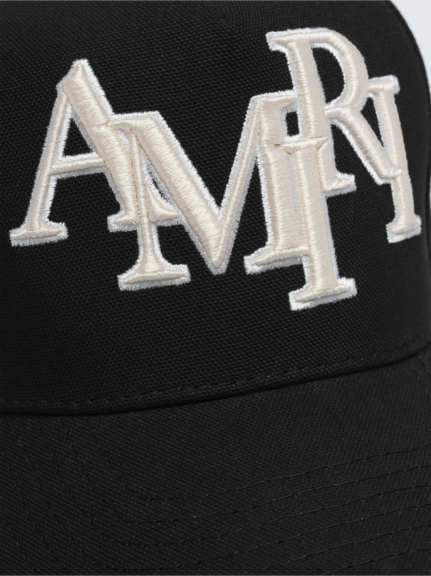 AMIRI STAGGERED AMIRI CANVAS HAT
