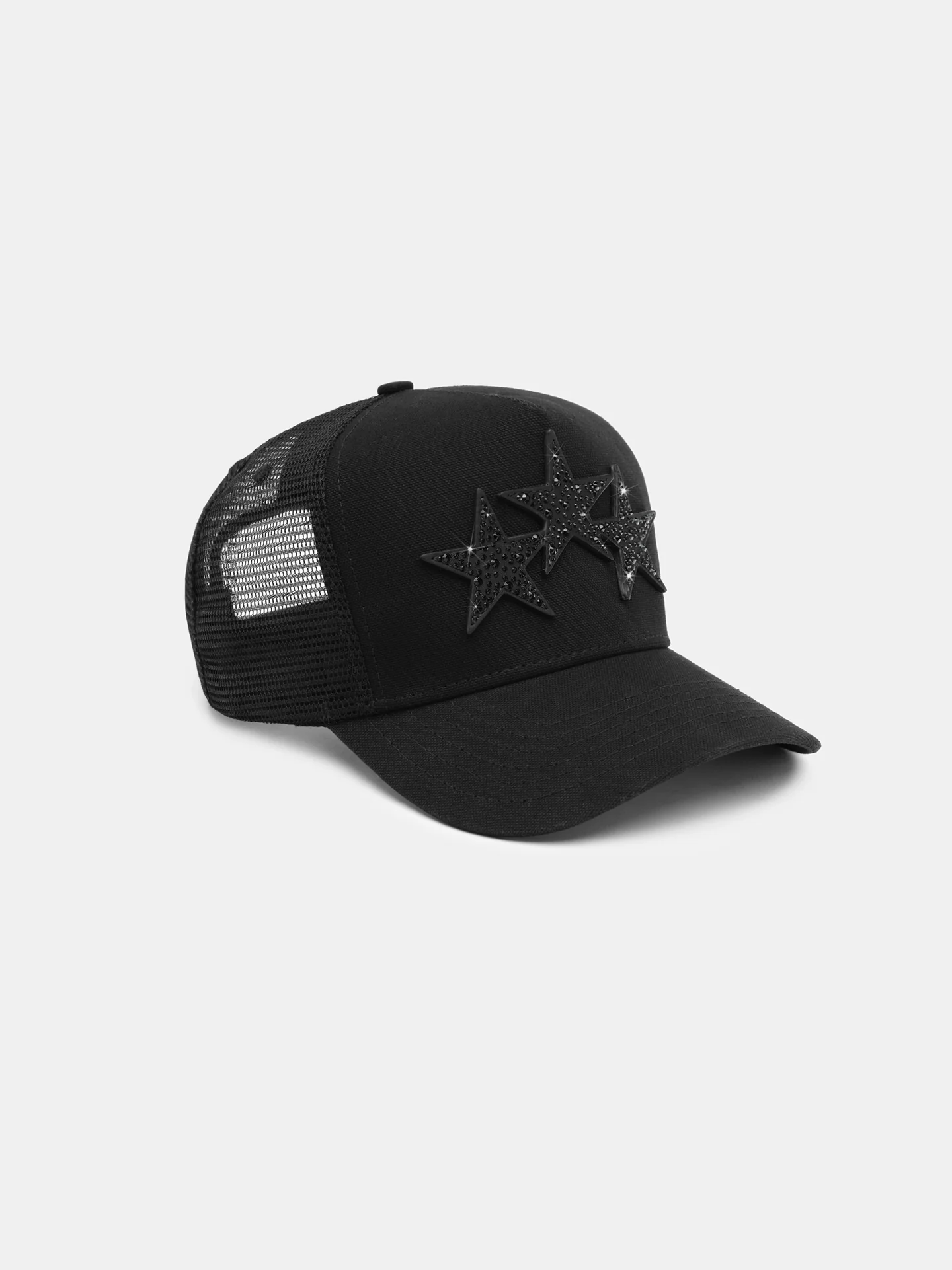 AMIRI CRYSTAL 3 STAR TRUCKER HAT