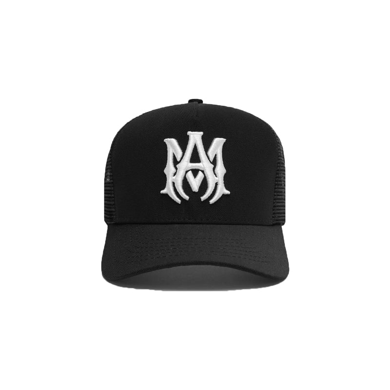 AMIRI MA Logo Trucker Hat