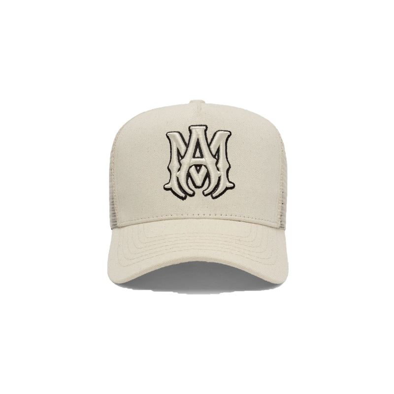 AMIRI MA Logo Trucker Hat