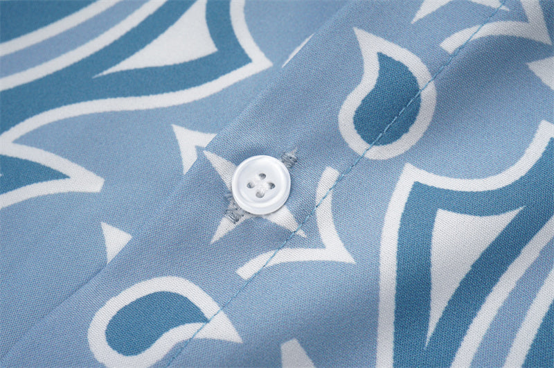 AMIRI Silk Shorts Shirt Set