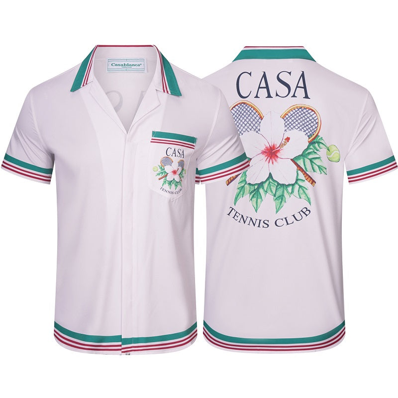 Casablanca Silk Shirt Set