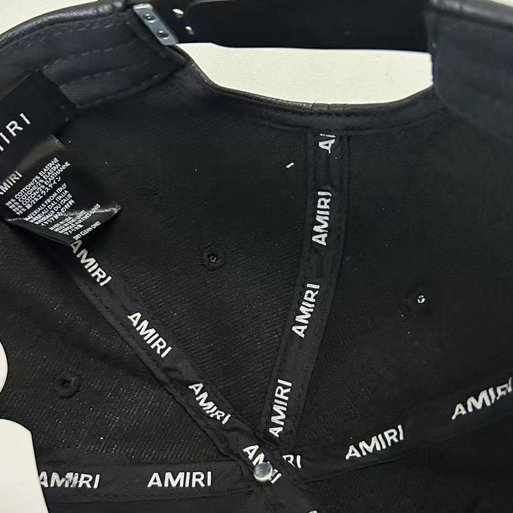 AMIRI Leather MA Hat